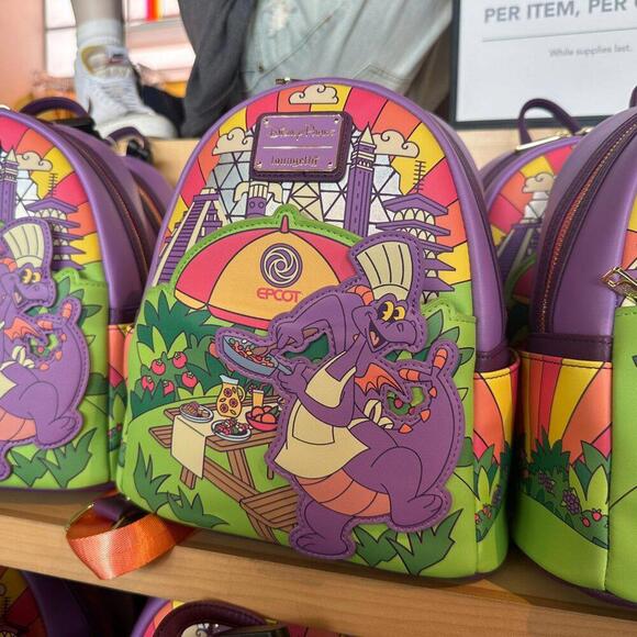 Disney Figment‎ Loungefly - 2024 EPCOT Food and Wine - NWT - Picture 4 of 9